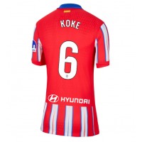 Atletico Madrid Koke #6 Hemmatröja Dam 2024-25 Kortärmad